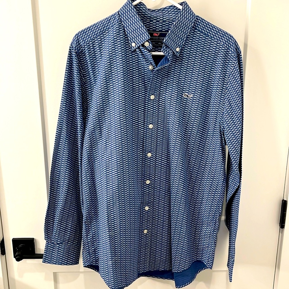 Vineyard Vines Slim Fit Whale Shirt